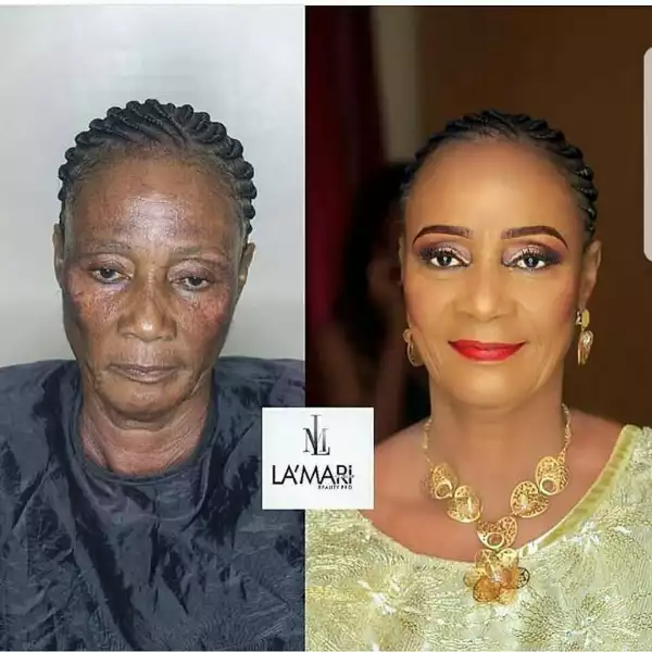 Before & After Makeup Photos Of An 80-Year-Old Grandma Got People Talking